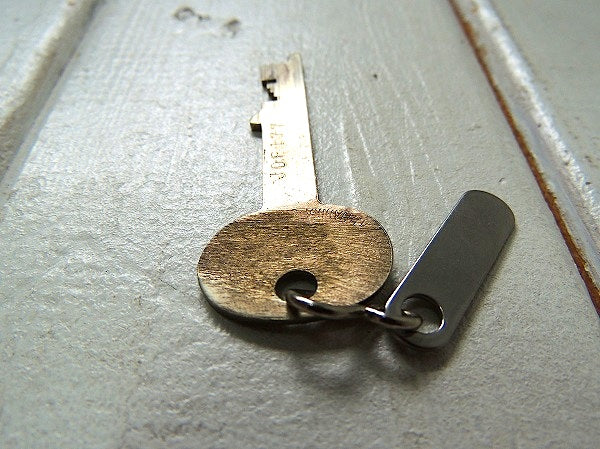 【Vintage/SECURITY/JDF177/Key】USA・ビンテージキー&ナンバータグ