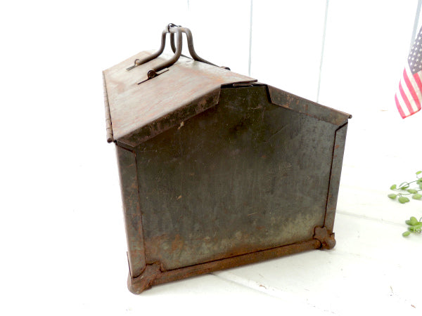 E.J. McAleer ミリタリー tool box モスグリーン OLD メタル ビンテージ ツールボックス 工具箱 US アメ車 ガレージ 雑貨