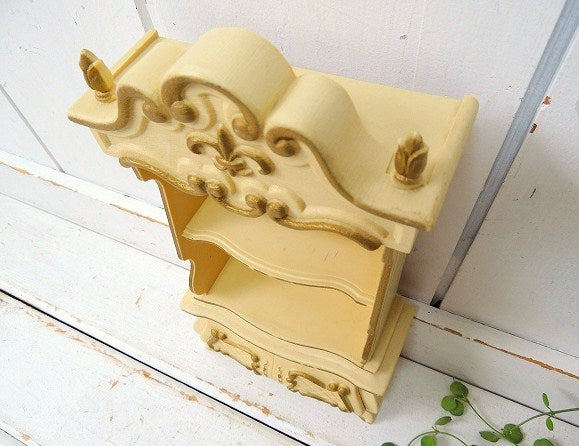 キャビネット形・小さなヴィンテージ・ジュエリーシェルフ/宝石箱 USA