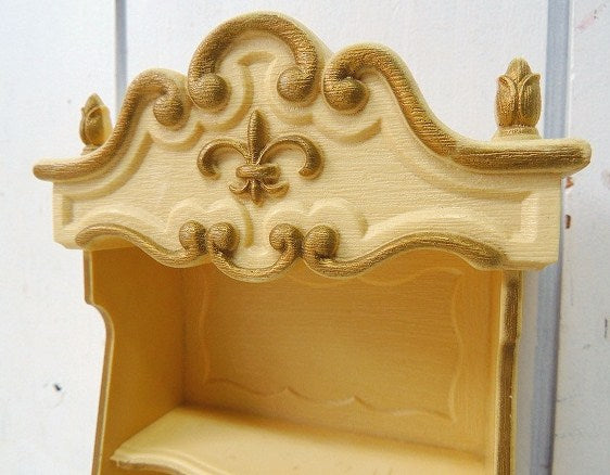 キャビネット形・小さなヴィンテージ・ジュエリーシェルフ/宝石箱 USA