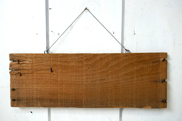 USA インクリボン・サンフランシスコ・ヴィンテージ・ウッドプレート・木製サイン・看板・壁掛け