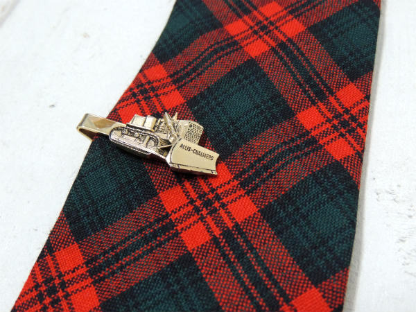 AC・ブルドーザー USA アドバタイジング・ヴィンテージ・タイピン・インダストリアル ファッション