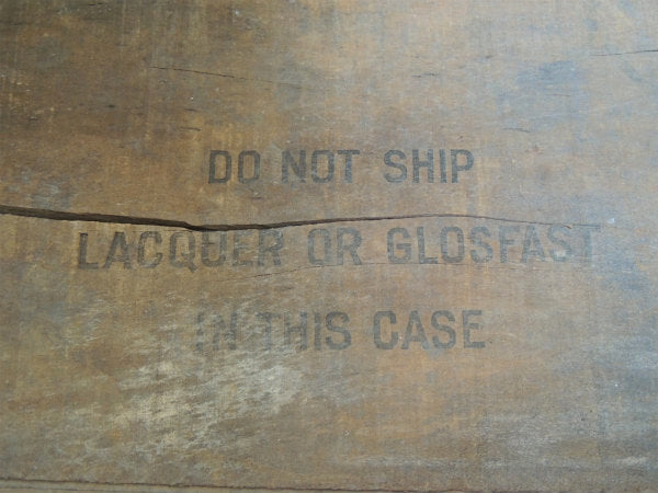 【BPS PAINTS】OLD・組み木式・アンティーク・ウッドボックス/木箱 USA