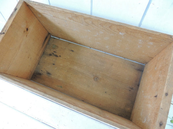【LITTLE NECK CLAMS】木製・ヴィンテージ・ウッドボックス/木箱 USA
