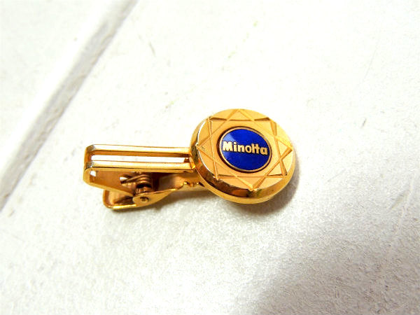 カメラ・Minolta・ミノルタ・アドバタイジング・ビンテージ・タイピン・ゴールド アクセサリー