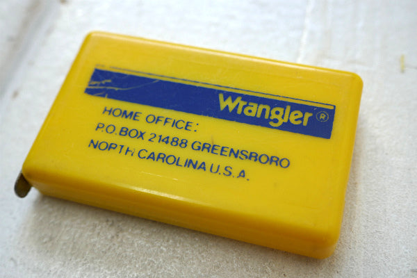 Wrangler ラングラー ノベルティ ヴィンテージ メジャー 巻尺 ポケットサイズ USA