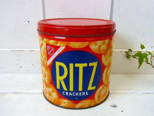 【RITZ CRACKERS】リッツ・アンティーク・ティン缶/キャニスター　USA