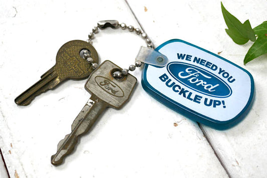 Ford フォード アメ車 アメリカンビンテージ・アドバタイジング・キーホルダー・USA・鍵2個