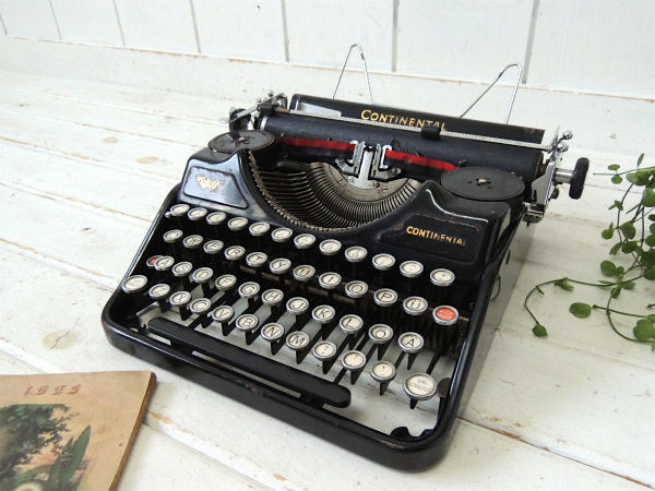 【Continental】ドイツ製・1930'〜コンチネンタル・アンティーク・英文・タイプライター