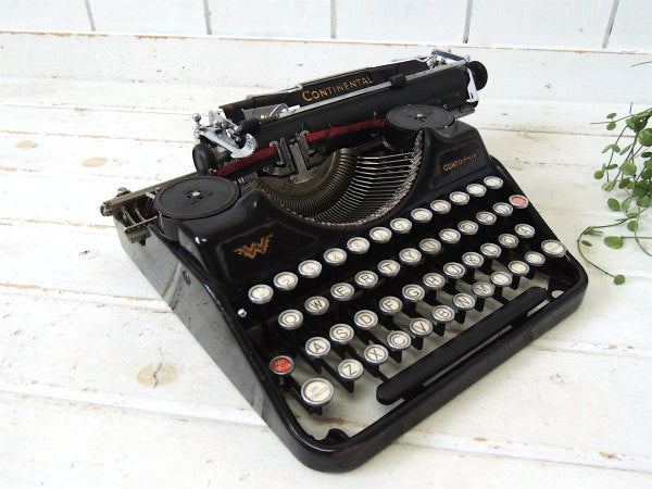 【Continental】ドイツ製・1930'〜コンチネンタル・アンティーク・英文・タイプライター