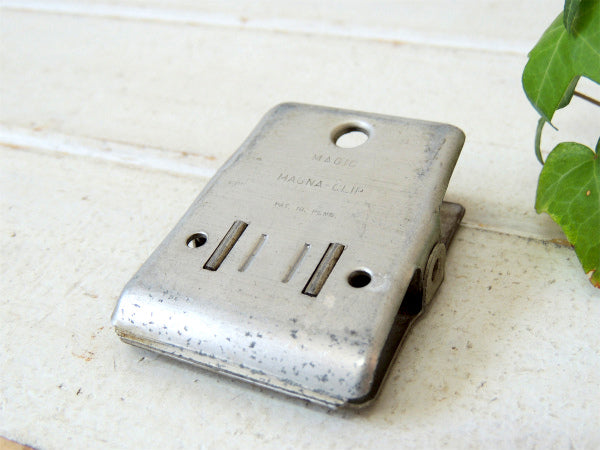 【California】ノベルティ・マグネット付き・ヴィンテージ・クリップ・ペーパークリップ