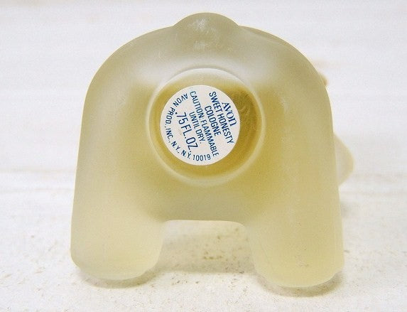 【AVON/熊/テディベア】エイボン・アンティーク・箱付き・コロンボトル/香水瓶USA