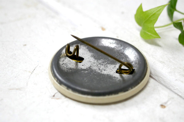 B&W USA アメリカンビンテージ アドバタイジング 缶バッジ スピーカー・音響機器