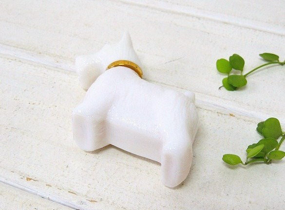 【AVON/犬】スコッチテリア・エイボン・アンティーク・箱付き・コロンボトル/香水瓶USA