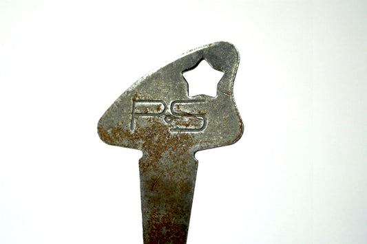 【P・S  ☆型】アイアン製・キー・Key・アメリカンビンテージ・オールドキー・鍵