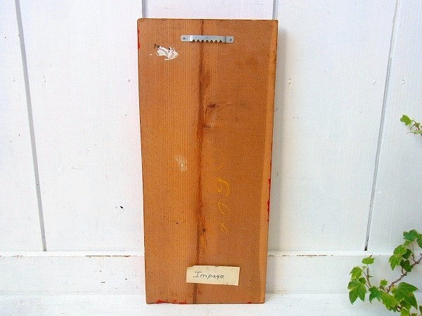 可愛いレトロな動物柄・貼り絵・木製・アンティーク・壁飾り/アート/ビンテージ