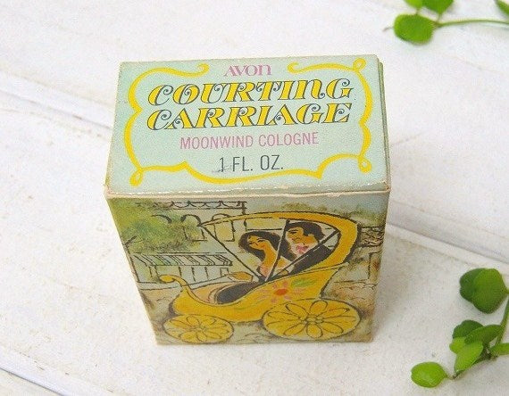 AVON 馬車 エイボン・アンティーク・箱付き・コロンボトル 香水瓶 USA