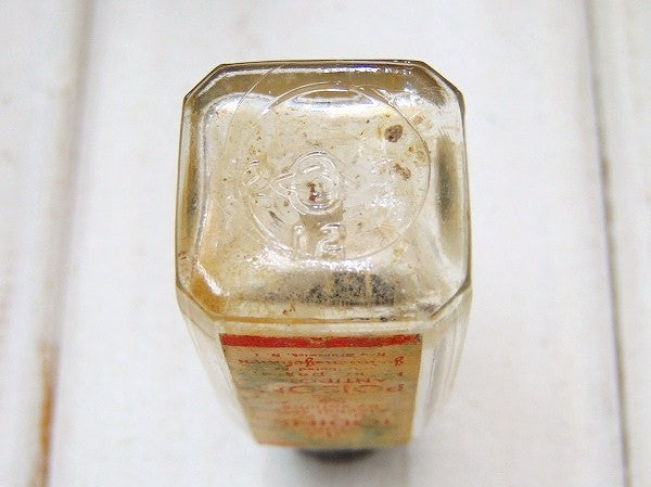 ジョンソン&ジョンソン ビンテージ・薬瓶・ドクロ・メディスンボトル ガラスボトル USA