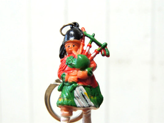 スコットランド・兵隊 ヴィンテージ・デッドストック・キーホルダー・人形・英国　イギリス