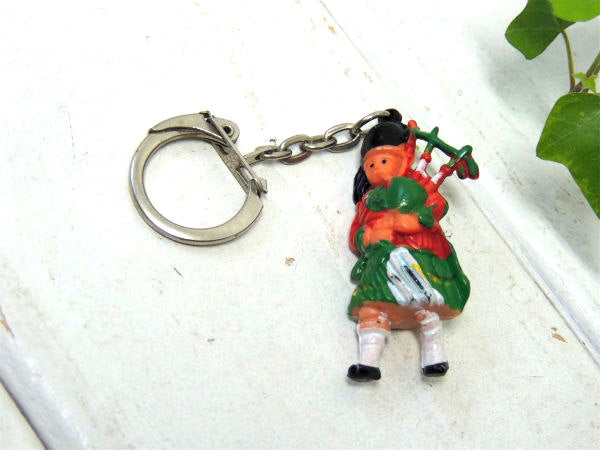 スコットランド・兵隊 ヴィンテージ・デッドストック・キーホルダー・人形・英国　イギリス