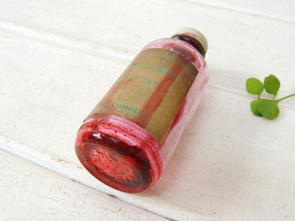 E.D. BULLARD COMPANY ビンテージ・薬瓶 メディスンボトル ガラスボトル USA