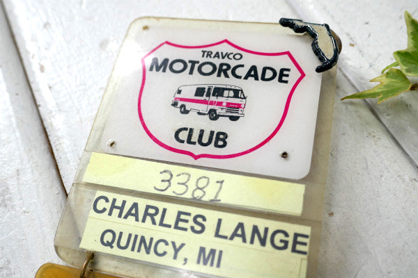 ダッジ・トラブコ Travco RVキャンピングカー&モーターホーム ヴィンテージ クラブバッジ