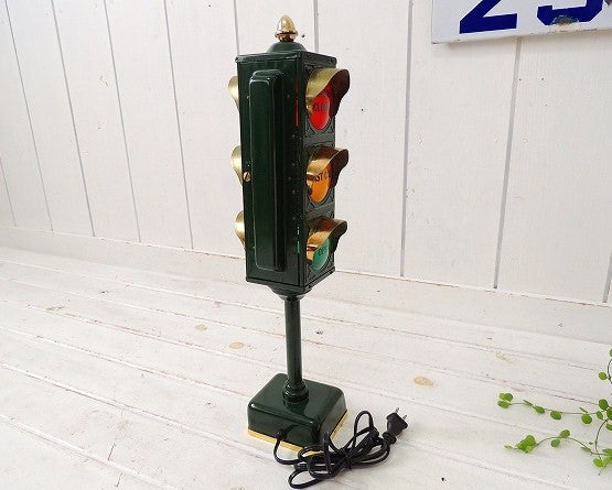 信号機形・ヴィンテージ・BARサイン/ライトアップサイン/照明/オープンサイン USA