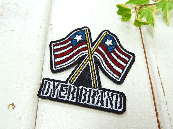 DYER BRANDO アメリカンフラッグ 刺繍 ワッペン・カリフォルニア USA サーフィン