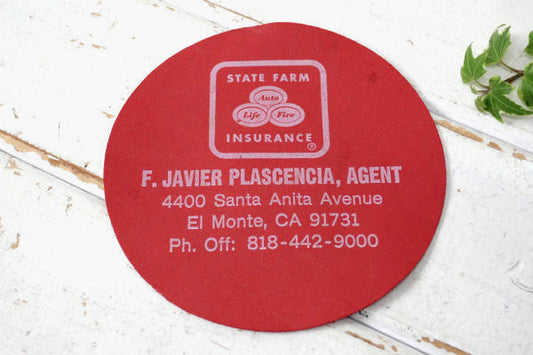 STATE FARM 自動車保険 ジャーオープナー アドバタイジング ビンテージ ラバーマット USA