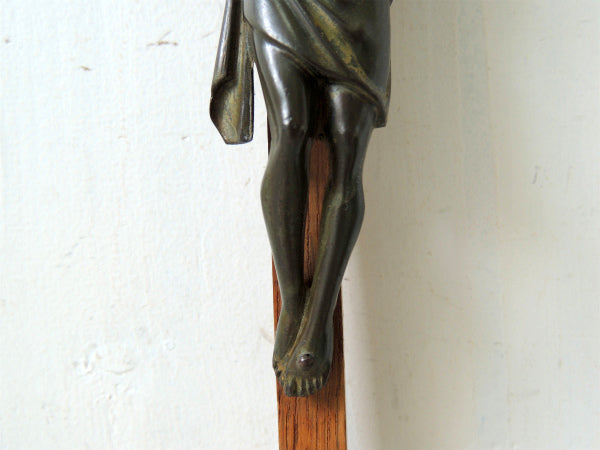 オールド ミッション カリフォルニア 木製 アンティーク・クロス・十字架・壁掛け・キリスト・聖品