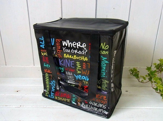 【FOODLAND】ハワイ限定・フードランド・ハワイ語柄・保冷バッグ/エコバッグ　USA