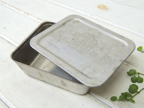 【FRIGIDAIRE】冷蔵庫用のアルミ製・ヴィンテージ・コンテナ/保存容器/レフケース USA