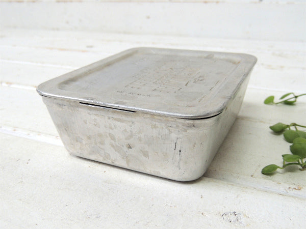 【FRIGIDAIRE】冷蔵庫用のアルミ製・ヴィンテージ・コンテナ/保存容器/レフケース USA