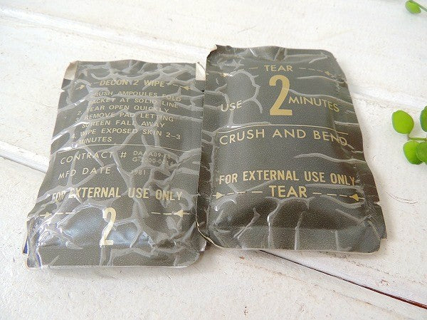 DECONT AMINATION KIT ミリタリー ケース USA ビンテージ