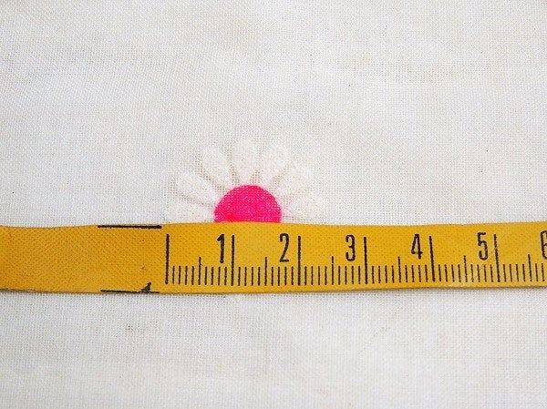 キュートな花柄・シースルー素材・デッドストック・ヴィンテージ・ファブリック/生地　USA