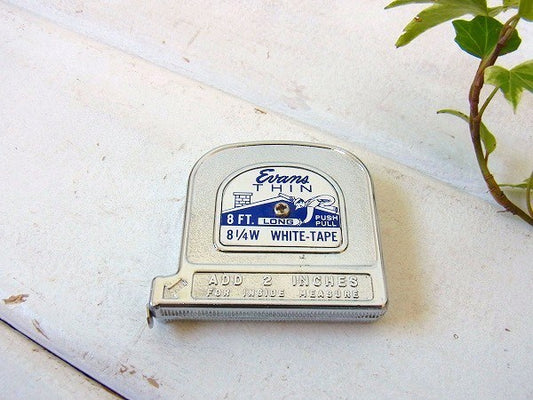 【Evans】ノベルティ・ヴィンテージ・メジャーテープ/巻尺　USA