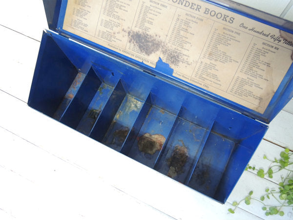 MODERN WONDER BOOKS メタル製・30〜40's・ヴィンテージ・ボックス 本箱 US