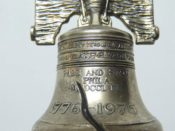 【1776-1976Liberty Bell 】自由の鐘・イーグルモチーフ・ヴィンテージ・ハンドベル