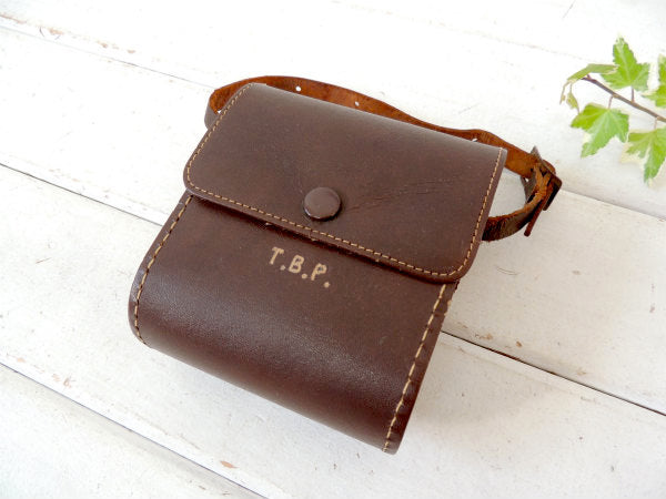TBP・レザーケース アンティーク・革・ショルダーバッグ 鞄 カバン ファッション アクセサリー