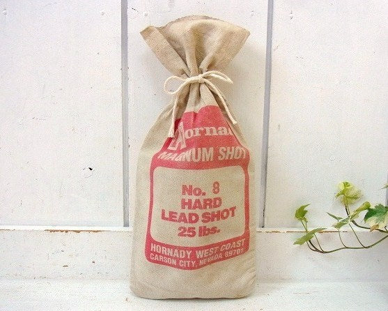 【MAGNUM SHOT】キャンバス地・ヴィンテージ・弾丸袋/布袋　USA