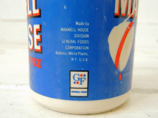 【MAXWELL HOUSE】コーヒーのノベルティ・陶器製・ヴィンテージ・マグカップ USA