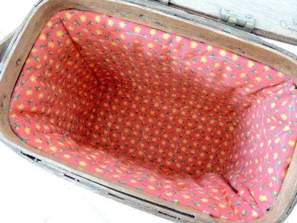 【Caro Nan】1973年・ヨーロッパ・トラベルシリーズ・木製・ヴィンテージ・カロナンバスケット