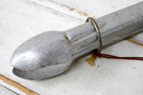 シャビー アルミ製 ヴィンテージ キッチントング トング キャンプ アウトドア キッチン用品 USA