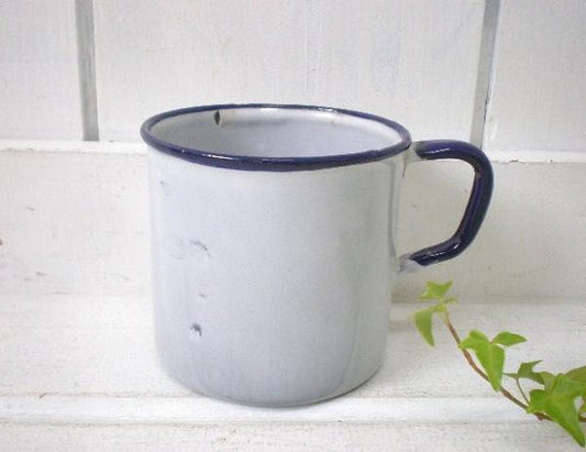 アンティーク　ホーローカップ　USA