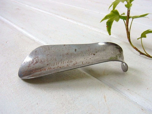 【Gold Bond SHOES】シューホーン・シアーズ・ノベルティ・ヴィンテージ・靴べら・USA