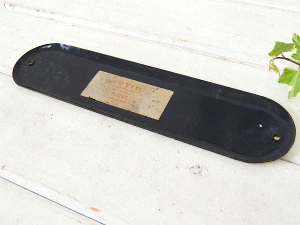 【NO TRUCKS】ホーロー製・ヴィンテージ・サイン・看板・モーター系・ガレージ