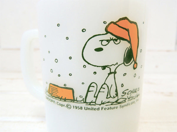 【Fire King】ファイヤーキング・スヌーピー・フレンチトースト・マグカップ/SNOOPY