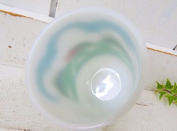 【Fire King】ファイヤーキング・メドウズ・羊&牧場柄・マグカップⅡ　USA