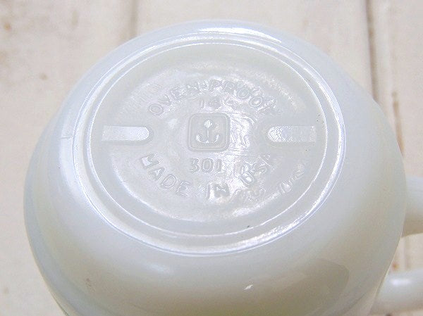 【Fire King】ファイヤーキング・メドウズ・羊&牧場柄・マグカップⅡ　USA