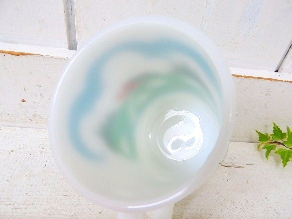 【Fire King】ファイヤーキング・メドウズ・羊&牧場柄・マグカップⅢ　USA